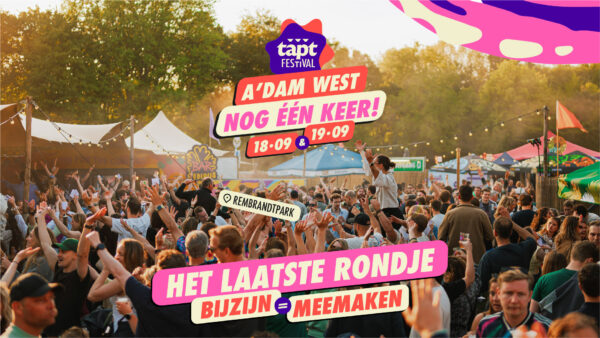 TAPT A’dam west: het laatste rondje 🥺